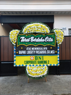 Papan Bunga Duka di Seruyan Hulu