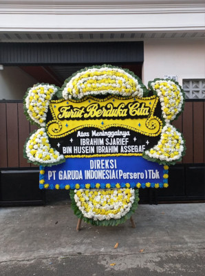 Papan Bunga Duka di Seruyan Hulu