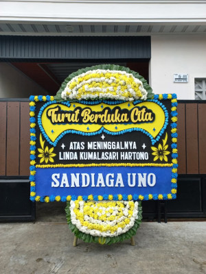 Papan Bunga Duka di Seruyan Hulu