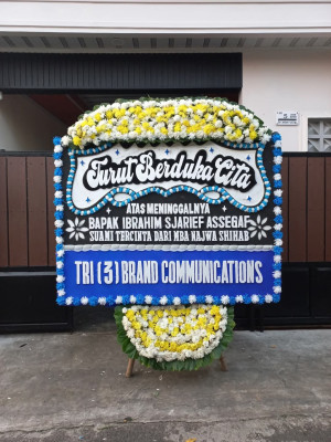 Papan Bunga Duka di Seruyan Hulu